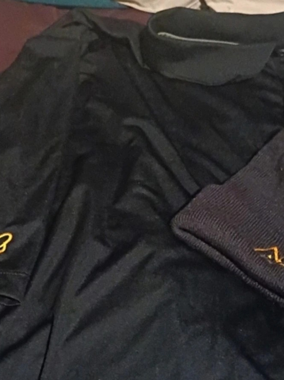 Astro - Elevate Men's Black Tee with Gold Logo Print